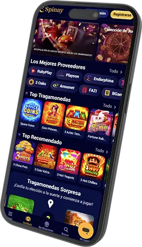 Opciones de juegos móviles en Spinay Casino